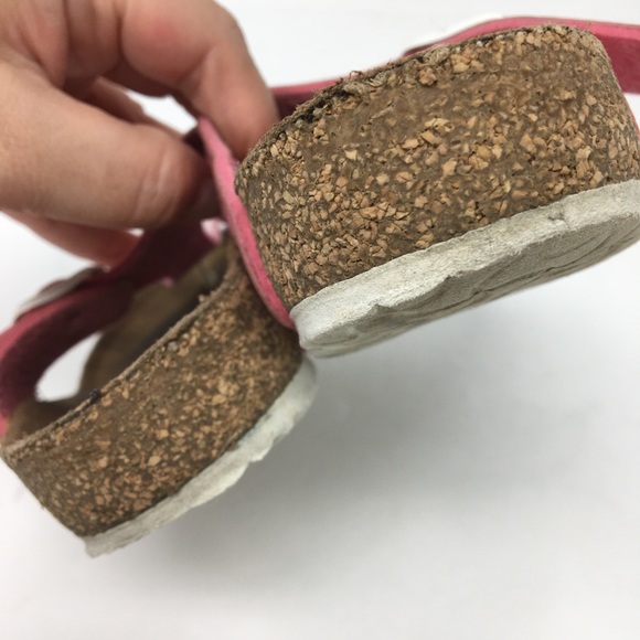 Birkenstock Pink Galaxy Gizeh Thong Girls Glitter - Picture 3 of 10